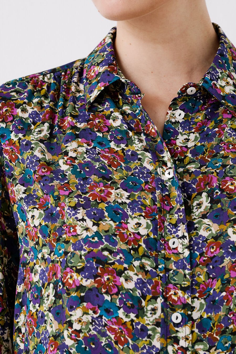 camisa flores